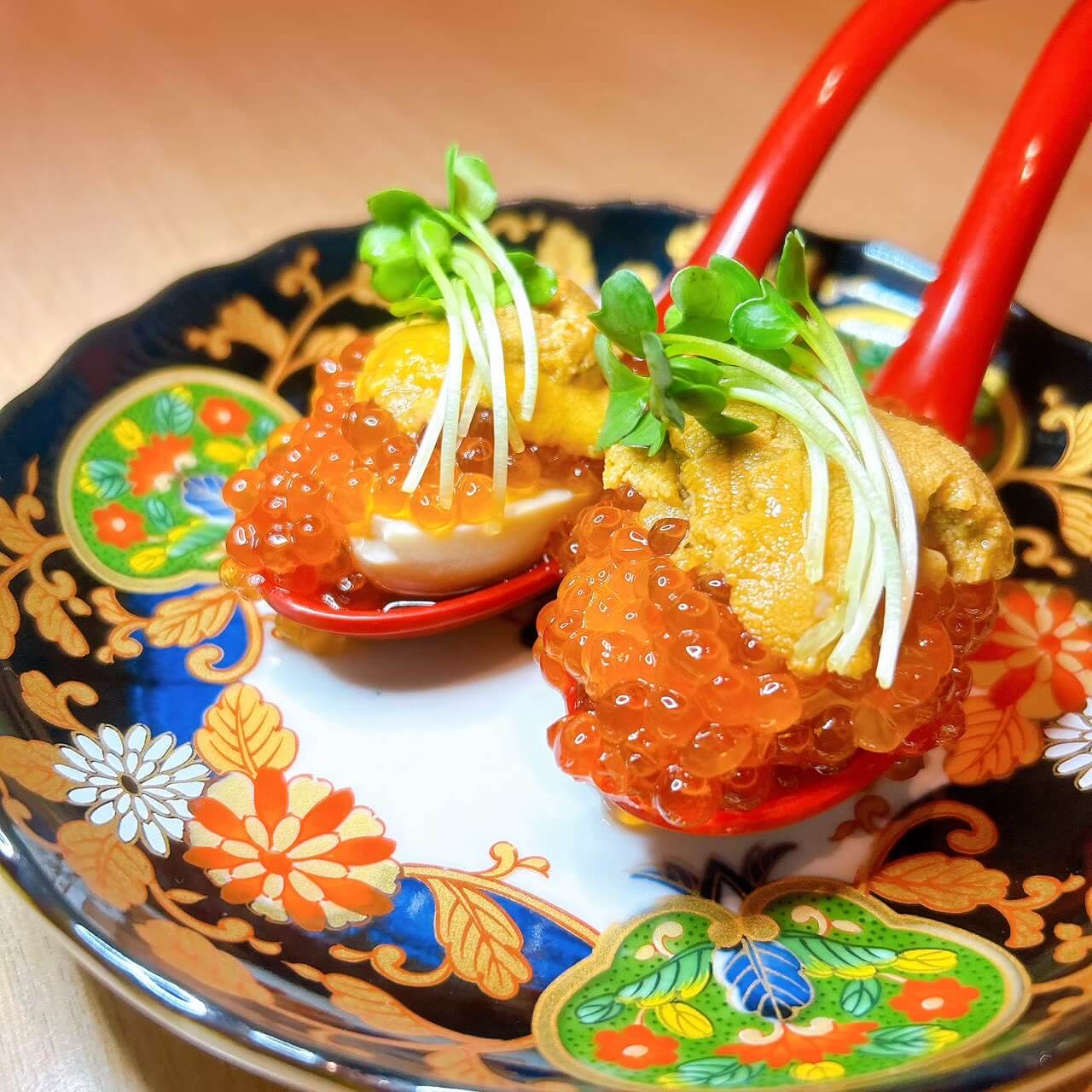 メニュ名「宝石煮卵」