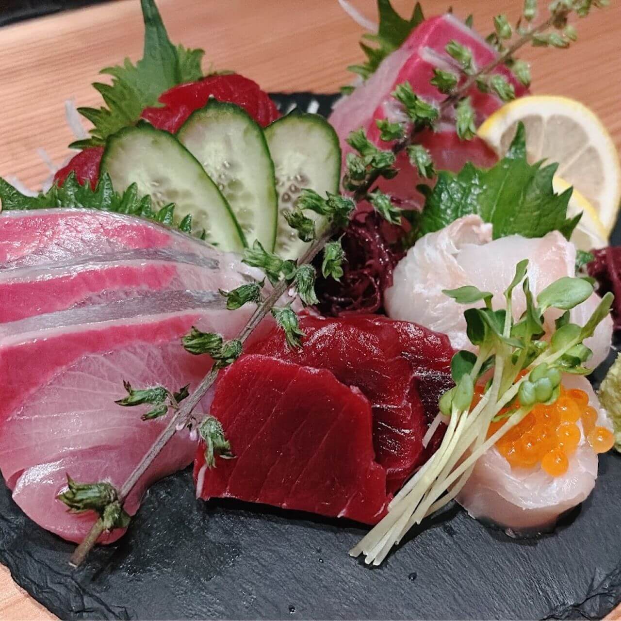 神栖市の居酒屋「めし呑み処　ラクロード」刺身