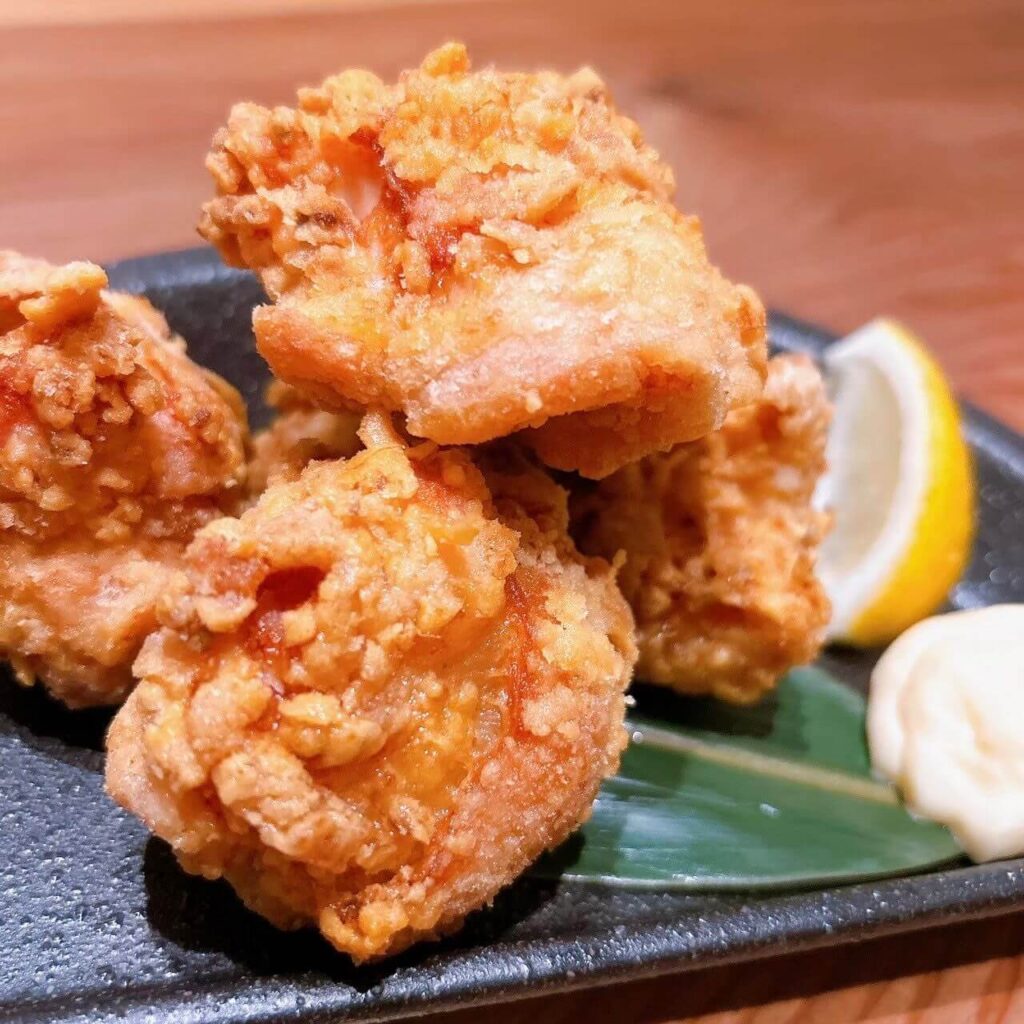 神栖市の居酒屋「めし呑み処 ラクロード」メニュー「鶏の唐揚げ」