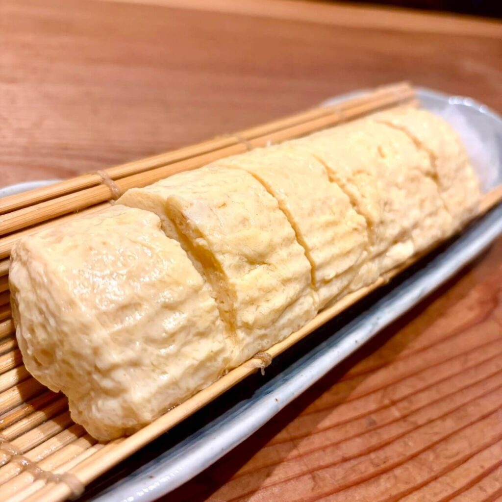 神栖市の居酒屋「めし呑み処 ラクロード」メニュー「出汁巻き卵」